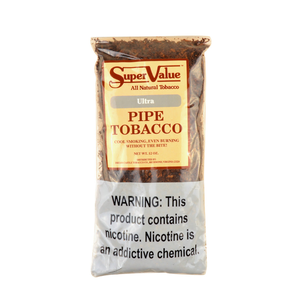 Super Value Ultra-mild Pipe Tobacco 12 Oz. Pack – Tobacco General