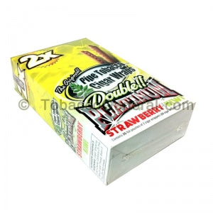 Double Platinum Wraps 2X Strawberry Kiwi 25 Packs Of 2 – Tobacco General