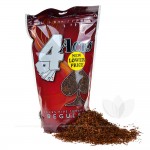 4 Aces Pipe Tobacco Regular (Red) 16 oz. Pack - All Pipe