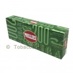 Phillies Menthol Filtered Cigars 10 Packs of 20 - Filtered and Little