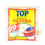 Top Filter Tips King Size 15mm Pre Priced White 100 Tips