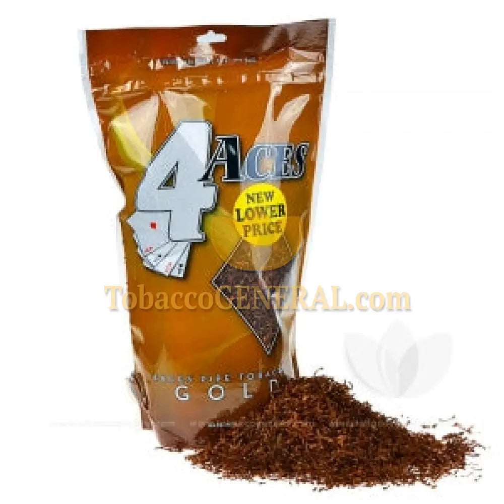 4 Aces Pipe Tobacco Mellow (Gold) 16 oz. Pack