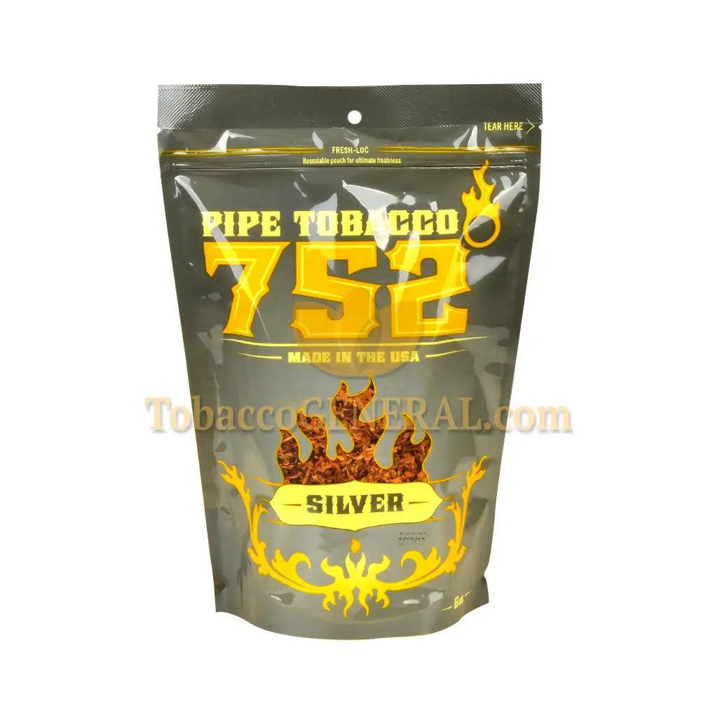 752 Silver Pipe Tobacco 6 oz. Pack