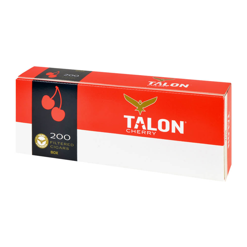 Talon Cherry Filtered Cigars 10 Packs of 20