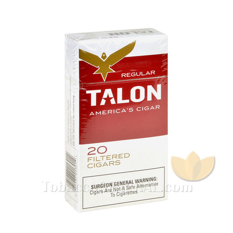 Talon Regular Filtered Cigars 10 Packs of 20