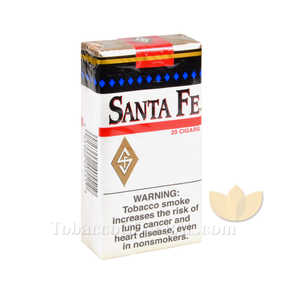 Santa Fe Filtered Cigars 10 Packs of 20 White