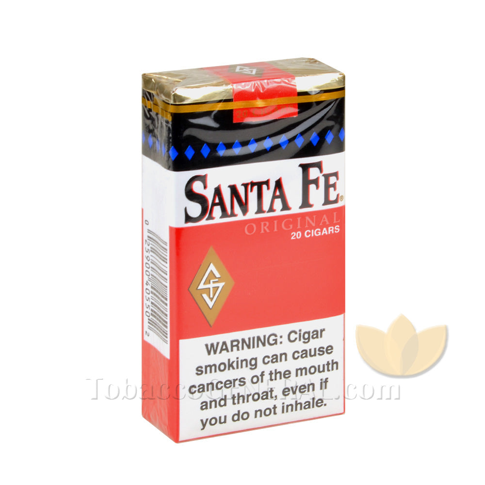 Santa Fe Filtered Cigars 10 Packs of 20 Regular