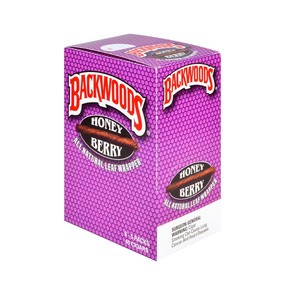 Backwoods Honey Berry Natural Cigars 8 Packs of 5