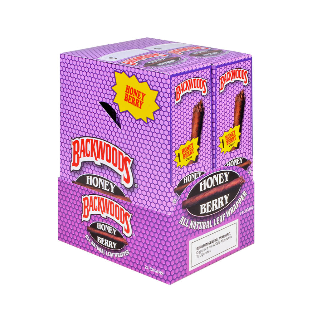 Backwoods Singles Honey Berry Cigars Pack of 24