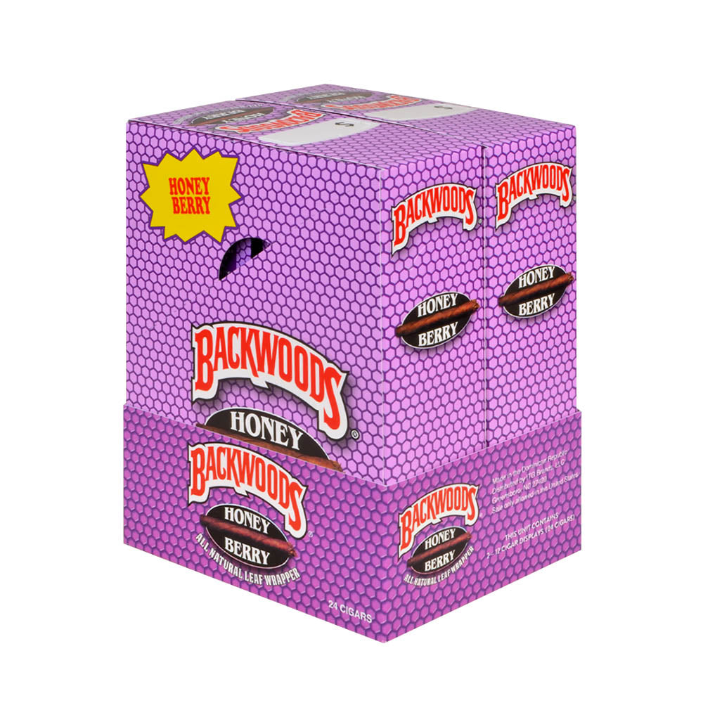 Backwoods Singles Honey Berry Cigars Pack of 24