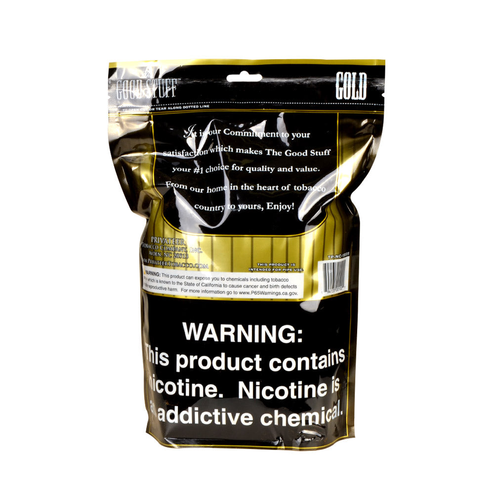 Good Stuff Gold Pipe Tobacco 16 oz. / 1 Lb Pack