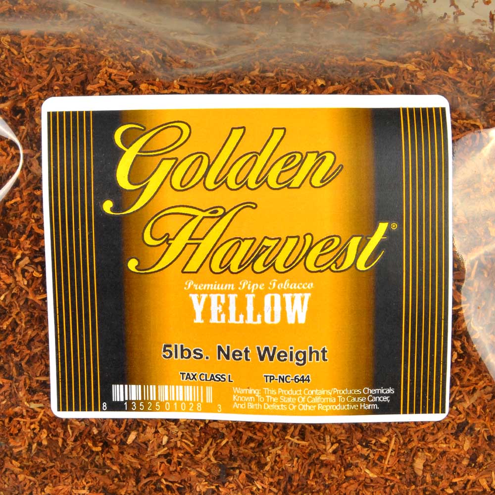 Golden Harvest Natural Blend Pipe Tobacco 5 Lb. Pack – Tobacco General