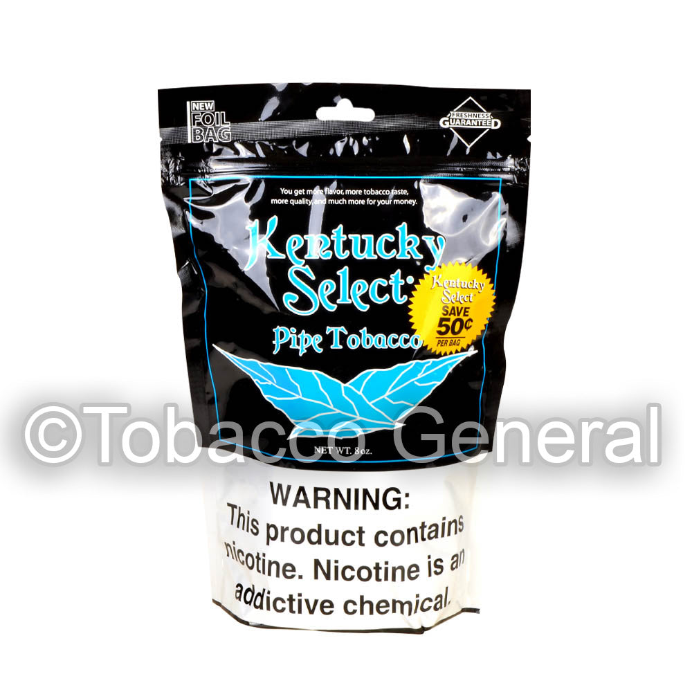 Kentucky Select Menthol Blue Pipe Tobacco 8 oz. Pack