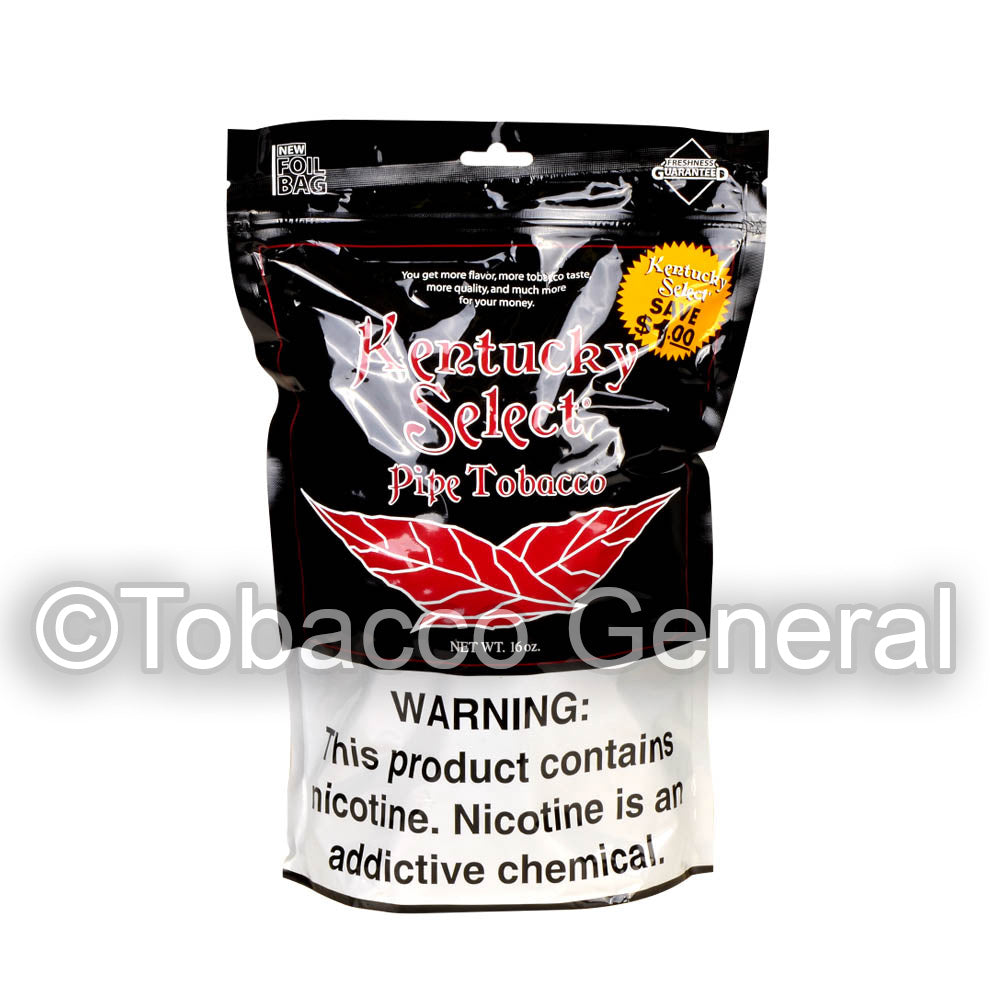 Kentucky Select Full Flavor Red Pipe Tobacco 16 oz. Pack