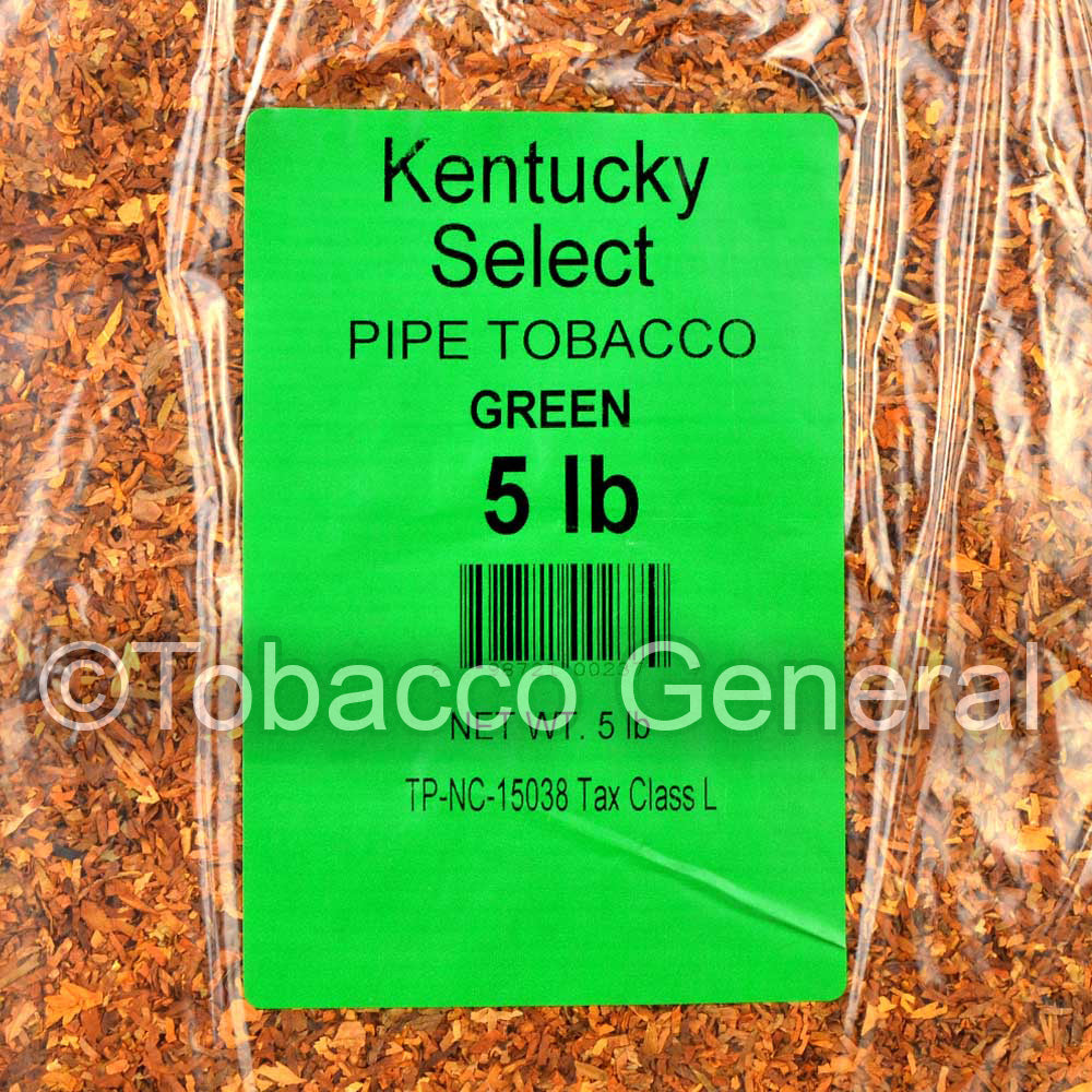 Kentucky Select Menthol Green Pipe Tobacco 5 Lb. Pack