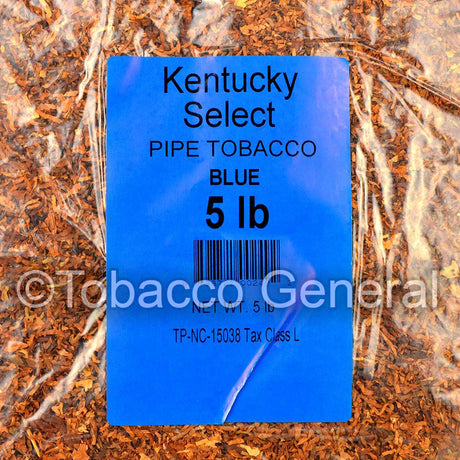Kentucky Select Menthol Blue Pipe Tobacco 5 Lb. Pack