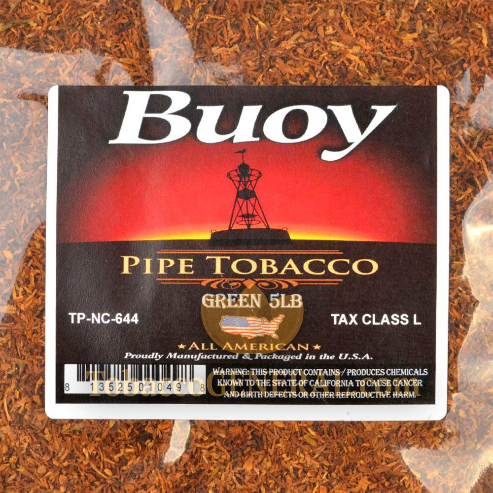 Buoy Mint (Green) Pipe Tobacco 5 Lb. Pack