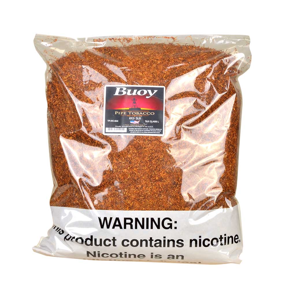 Buoy Full Flavor (Red) Pipe Tobacco 5 Lb. Pack