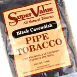 Super Value Black Cavendish Pipe Tobacco 12 oz. Pack