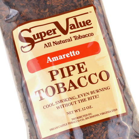 Super Value Amaretto Pipe Tobacco 12 oz. Pack