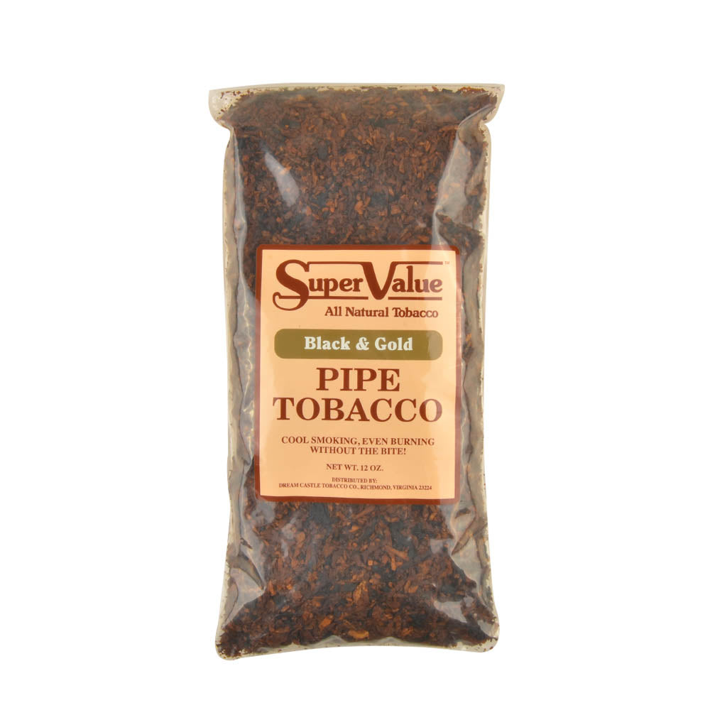 Super Value Black & Gold Pipe Tobacco 12 oz. Pack