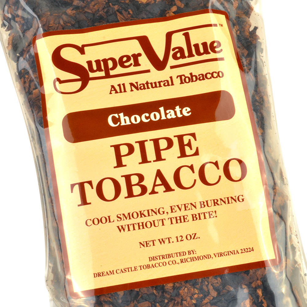 Super Value Chocolate Pipe Tobacco 12 oz. Pack