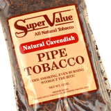 Super Value Natural Cavendish Pipe Tobacco 12 oz. Pack