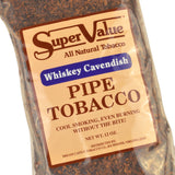 Super Value Whiskey Cavendish Pipe Tobacco 12 oz. Pack