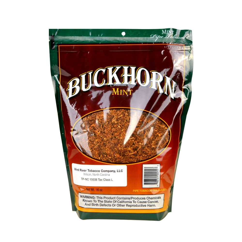 Buckhorn Mint Pipe Tobacco 16 oz. Pack
