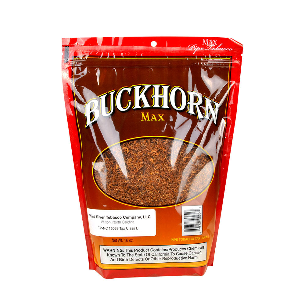 Buckhorn Max (Full Flavor) Pipe Tobacco 16 oz. Pack