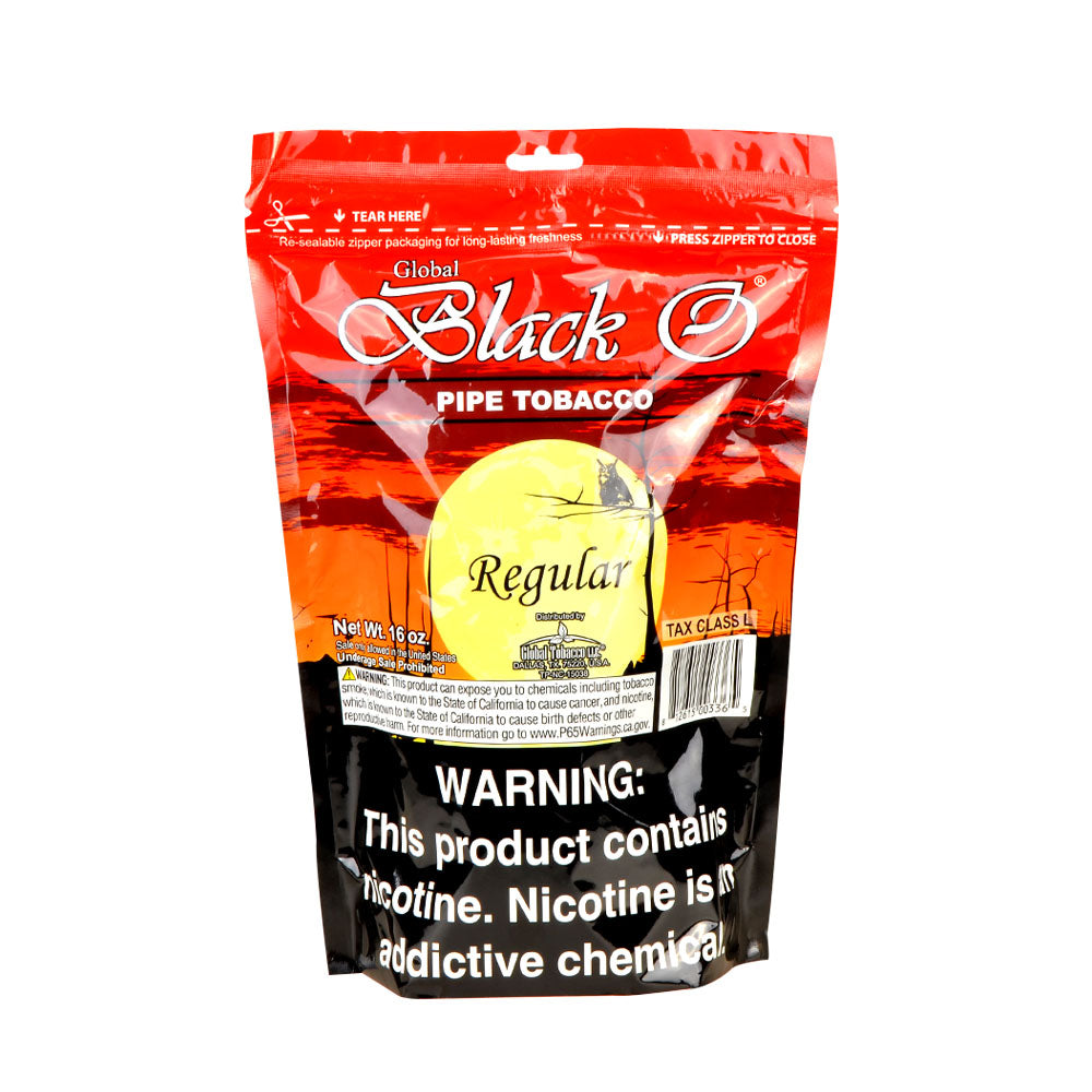 Black O Regular Pipe Tobacco 16 oz. Pack