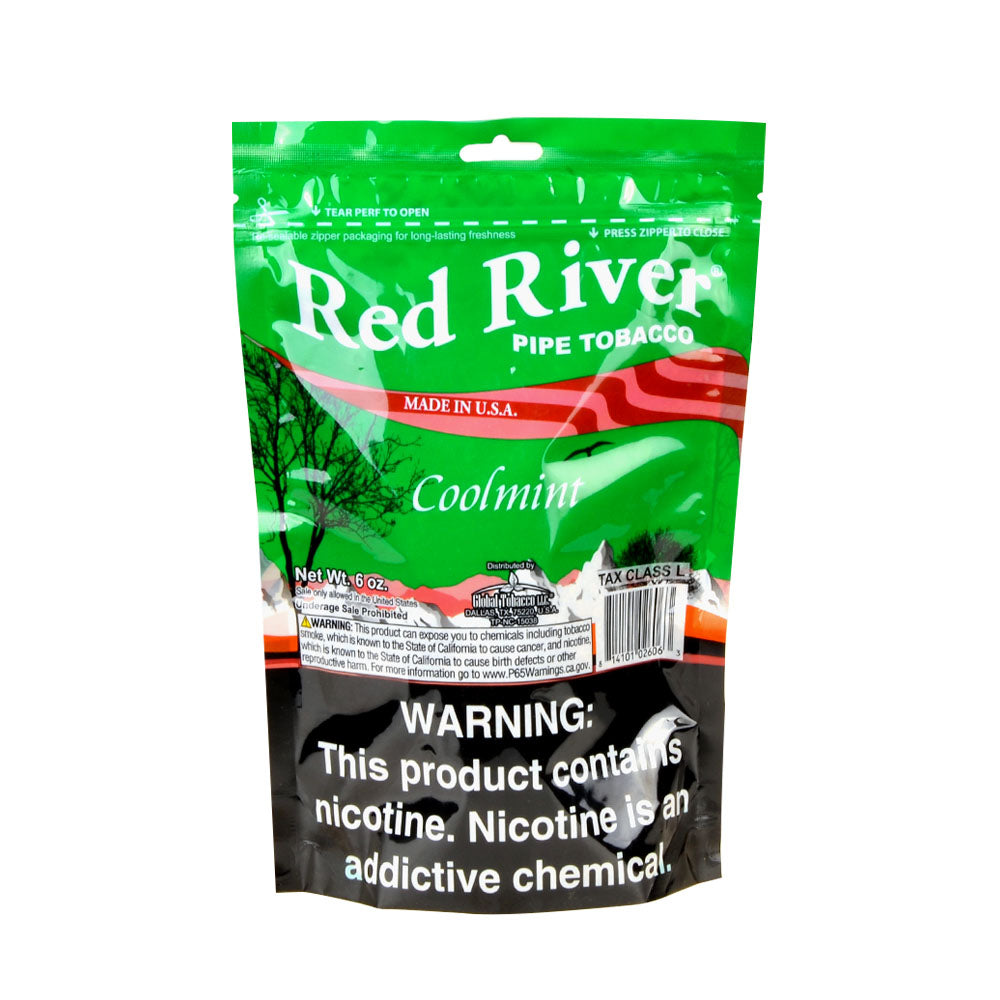 Red River Coolmint Pipe Tobacco 6 oz. Pack