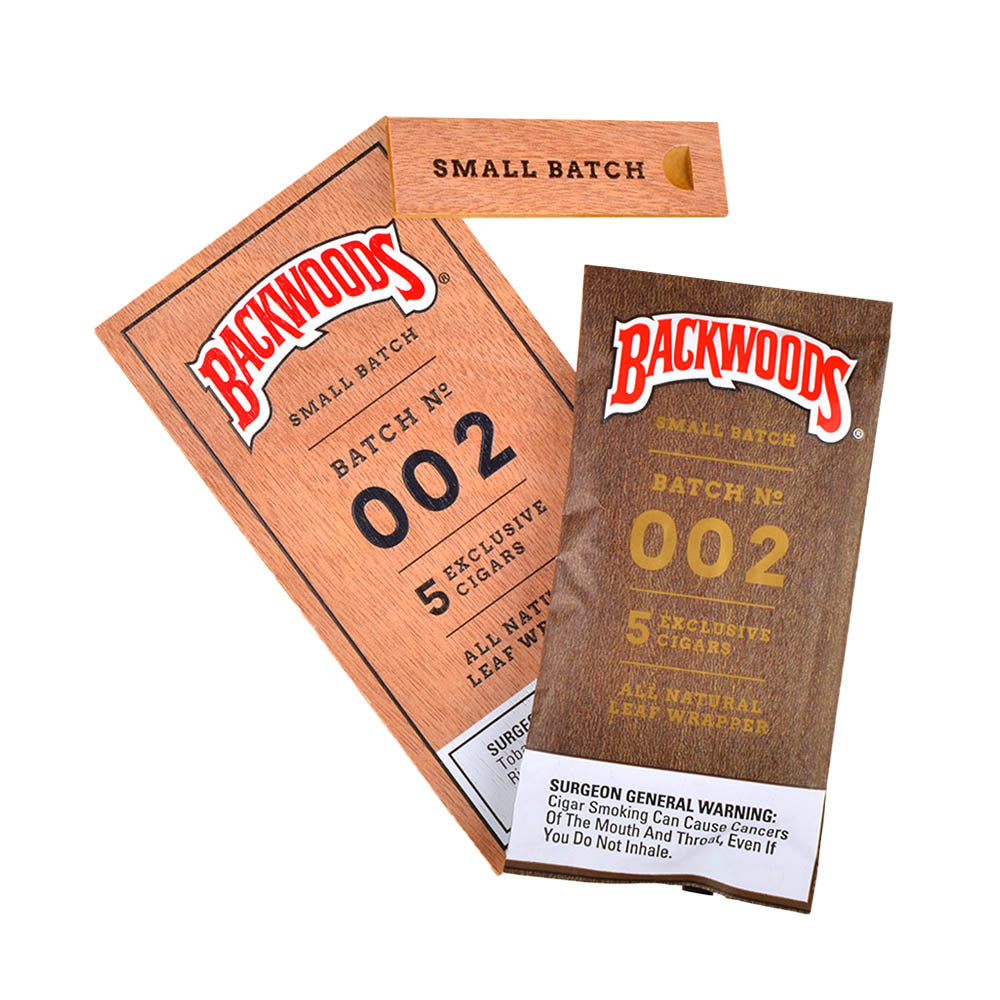 Backwoods Small Batch 002 Exclusive Cigars Pack of 5
