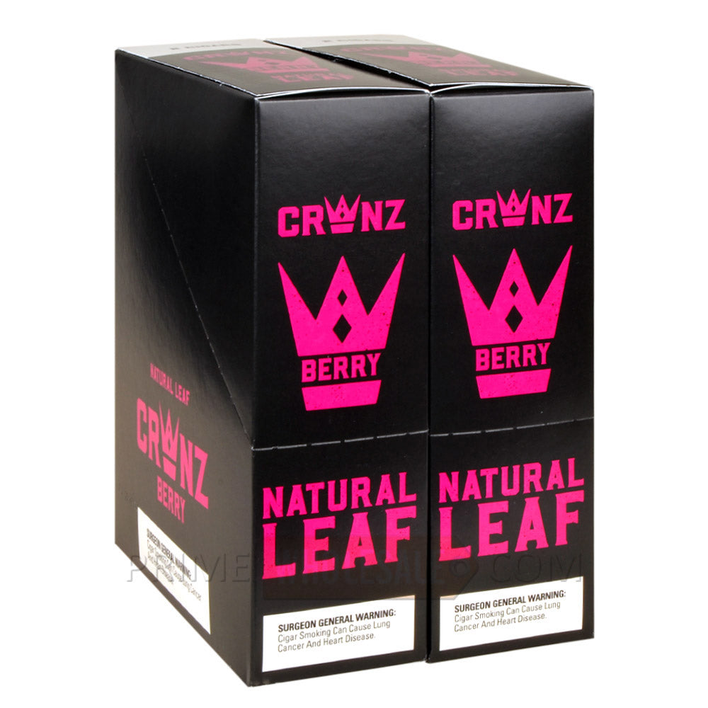 Crwnz Cigarillos 30 Packs of 2 Berry