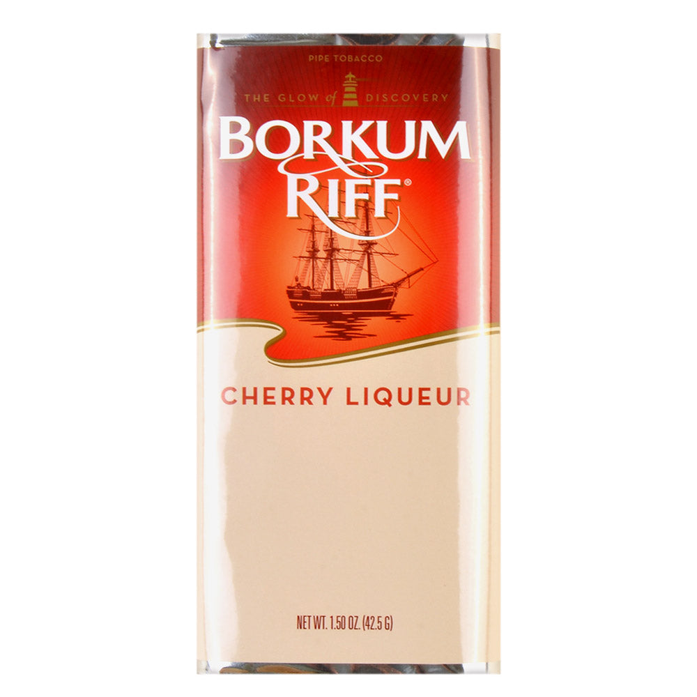 Borkum Riff Cherry Liqueur Pipe Tobacco 5 Pockets of 1.5 oz.
