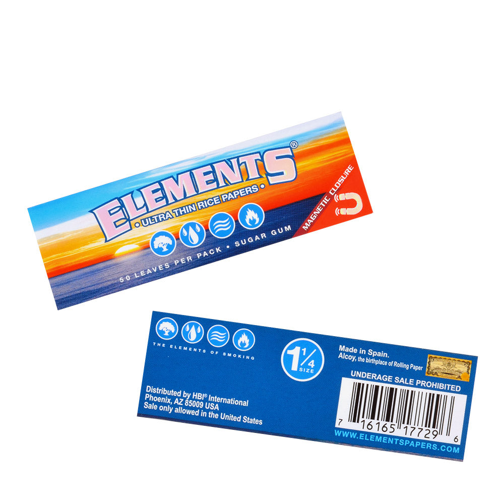 Elements Rice Papers 1 1/4 Pack of 25