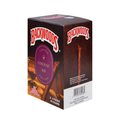 Backwoods Cognac XO Cigars 8 Packs of 5