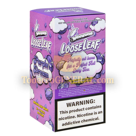 Loose Leaf Purple Dream Wraps 20 Packs of 2