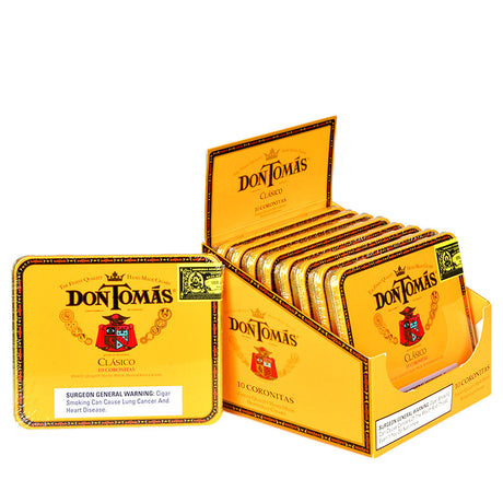 Don Tomas Fine Coronitas Cigars 10 Packs of 10