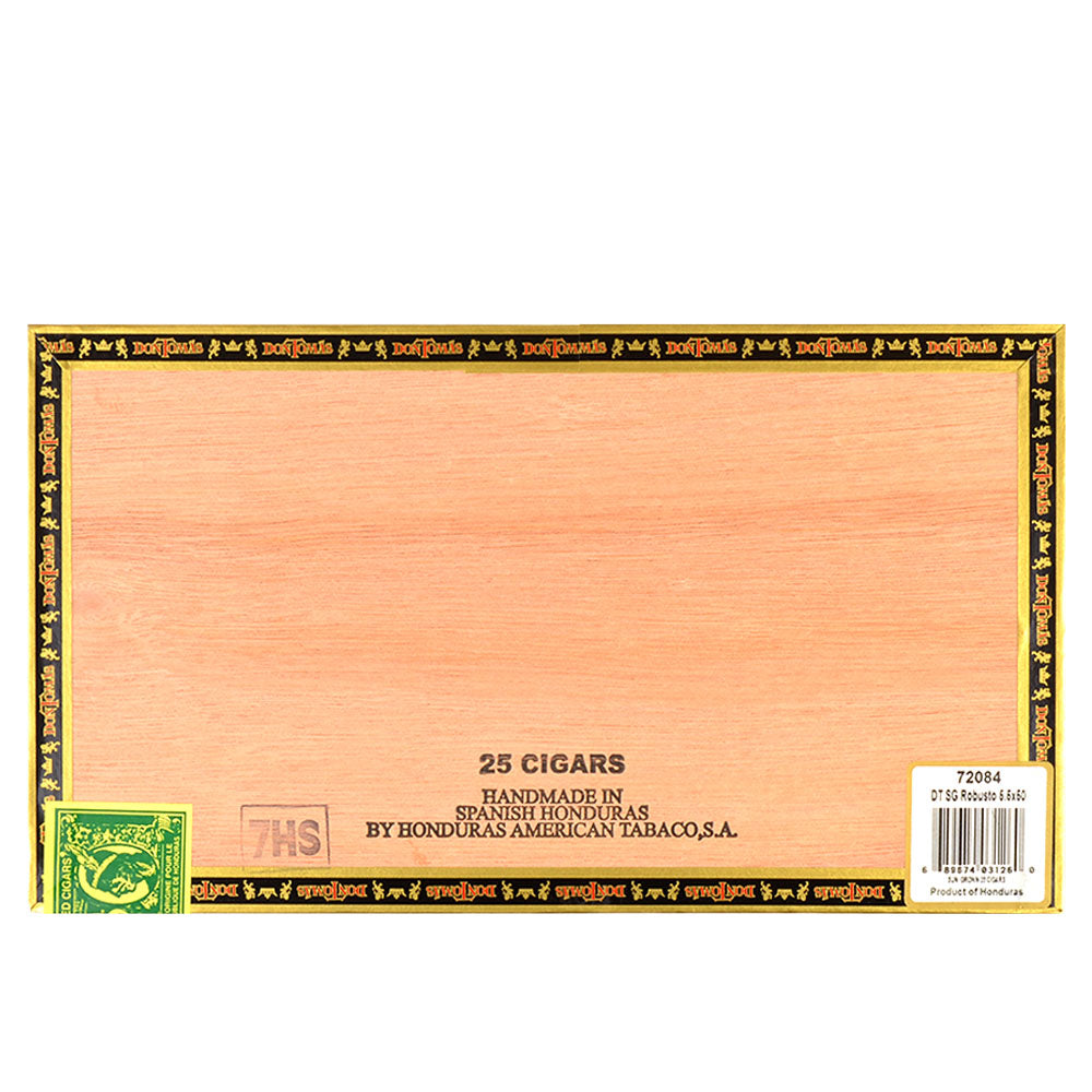 Don Tomas Sungrown Robusto Cigars Box of 25