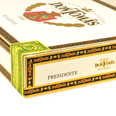 Don Tomas Sungrown Presidente Cigars Box of 25