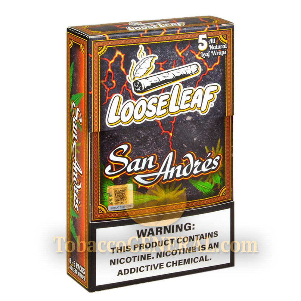 Loose Leaf San Andres Wraps 8 Packs of 5