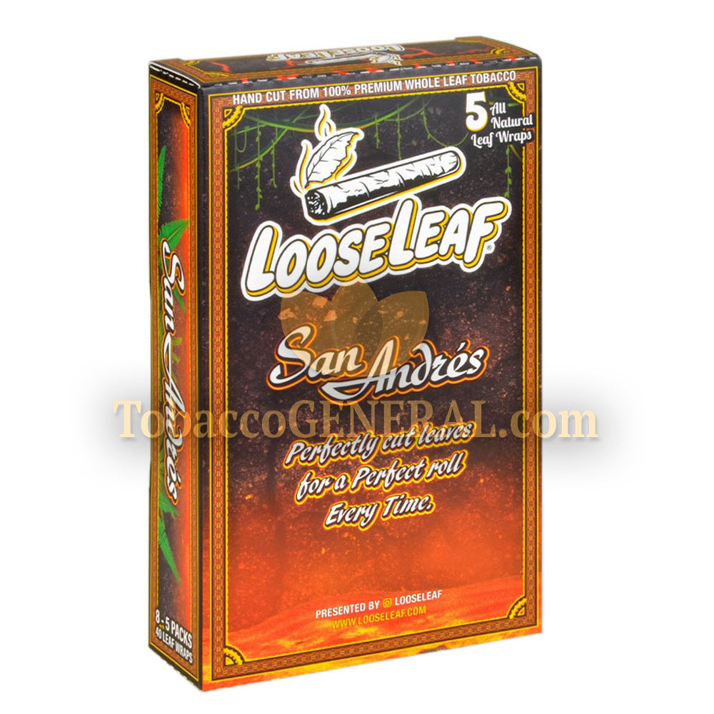 Loose Leaf San Andres Wraps 8 Packs of 5