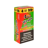 4 Kings Watermelon Wraps 99c Pre-Priced 30 Pouches of 4