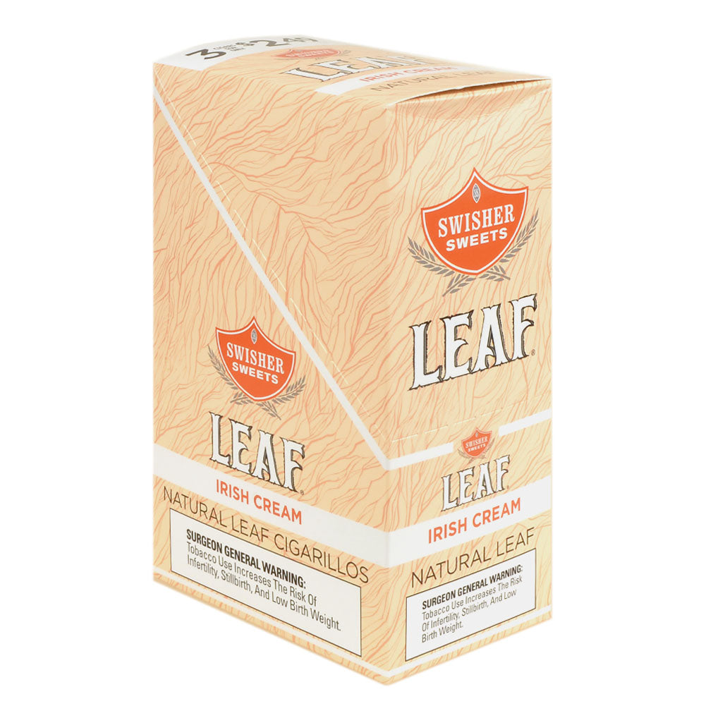 Swisher Sweets Leaf Irish Cream Cigars 3 for 2.49 Pre-Priced 10 Packs of 3