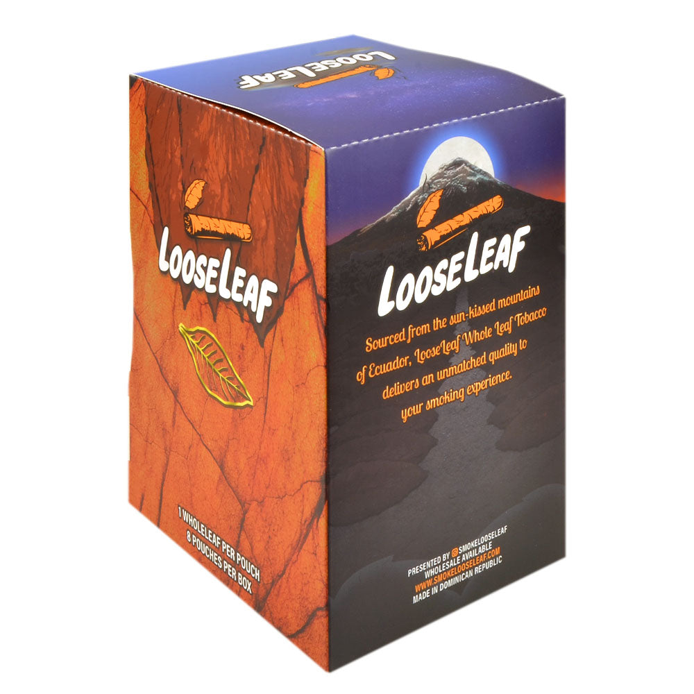 Loose Leaf Natural Whole Leaf Wraps Pack of 8