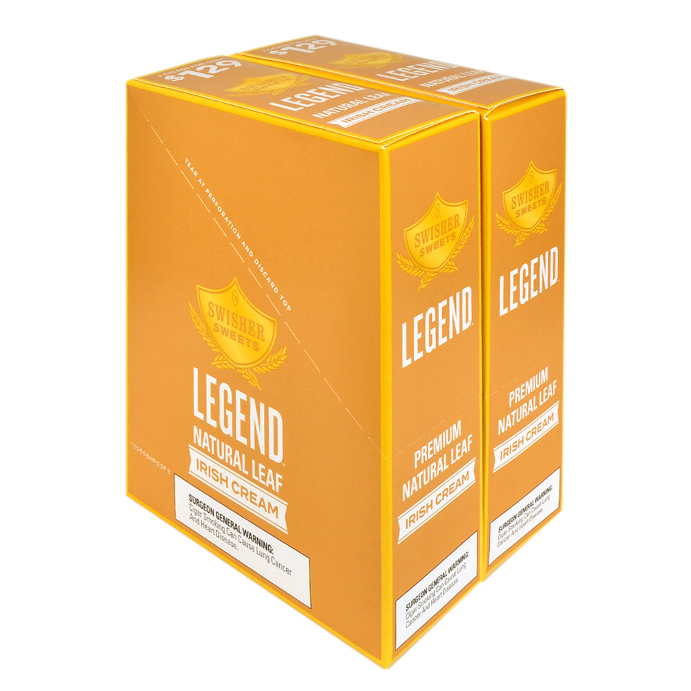 Swisher Sweets Legend Irish Cream 1.29 Pre-Priced Cigarillos 30 Packs of 2