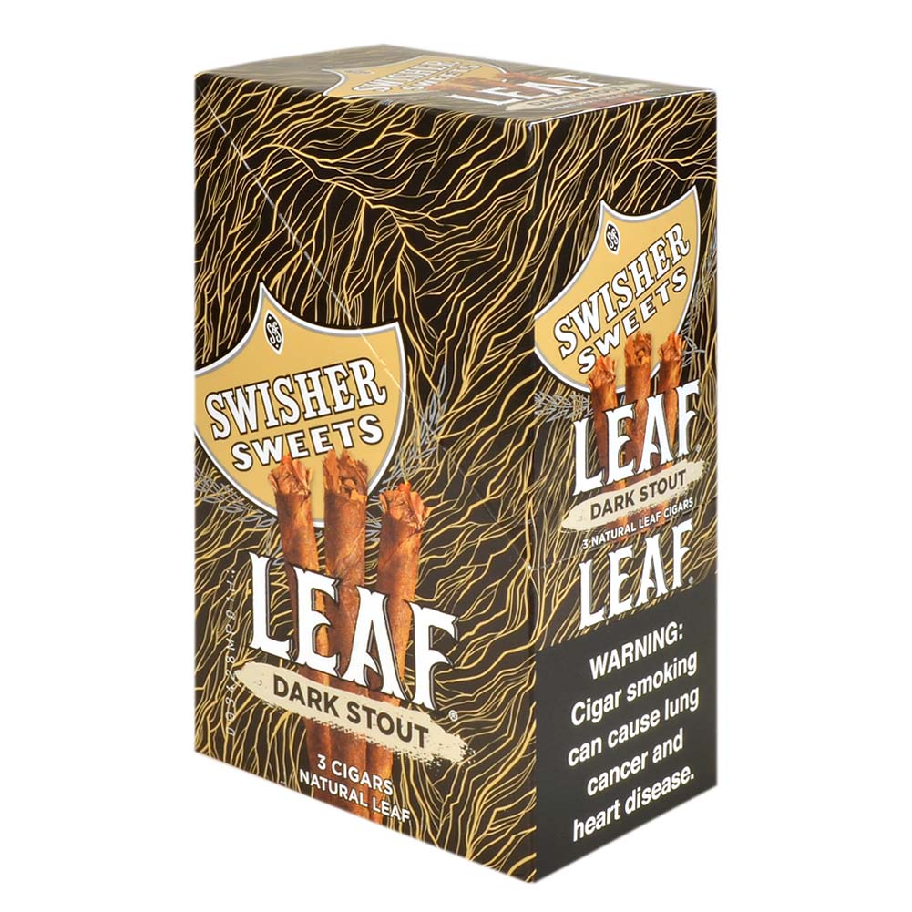 Swisher Sweets Leaf Dark Stout Cigars 10 Packs of 3