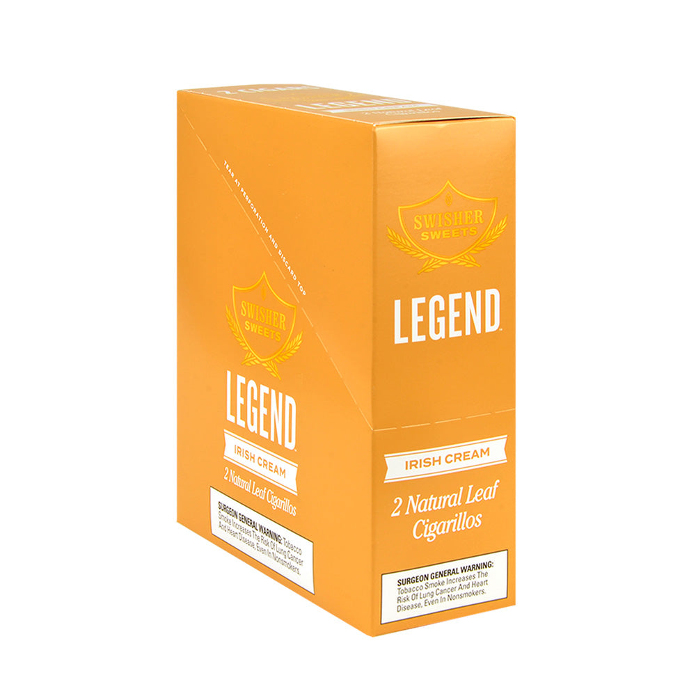 Swisher Sweets Legend Irish Cream Cigarillos 15 Packs of 2