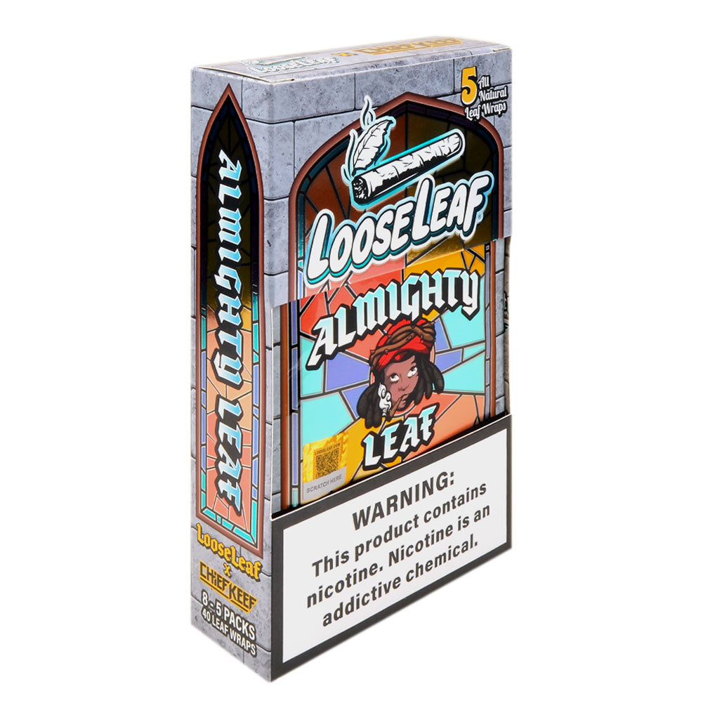 Loose Leaf Almighty Leaf Wraps 5 Packs of 8